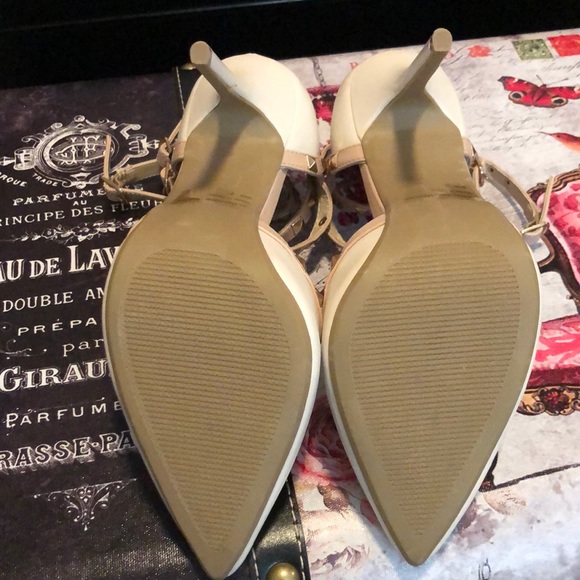 ❌SOLD❌ Sexy Studded T-Straps Stiletto High Heel - Picture 5 of 6